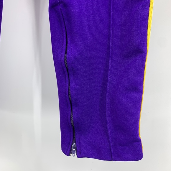 Vintage Varsity Spirit Fashions Cheer Track Suit Jacket Pants Purple Gold Y2K - Picture 2 of 12